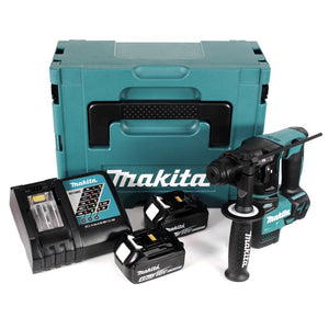 Makita DHR 171 RMJ Akku Bohrhammer Brushless SDS Plus 18V 1,2J + 2x Akku 4,0Ah + Ladegerät + Makpac
