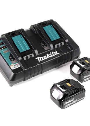 Makita DUB 362 PM Akku Laubbläser 36V + 2x Akkus 4,0 Ah + Doppellladegerät - Toolbrothers