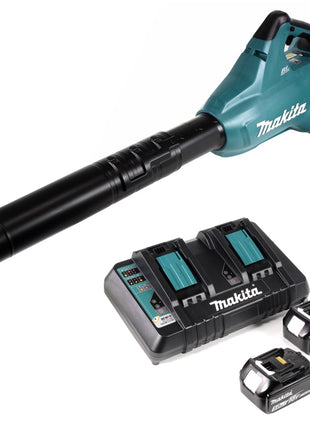 Makita DUB 362 PT Akku Laubbläser 36V + 2x Akkus 5,0Ah + Doppellladegerät - Toolbrothers