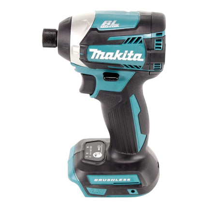 Makita DTD 154 SF1J-R Llave de impacto sin cable 18V 1/4" 175Nm Sin escobillas + 1x batería recargable 3.0 Ah + cargador + RHINO