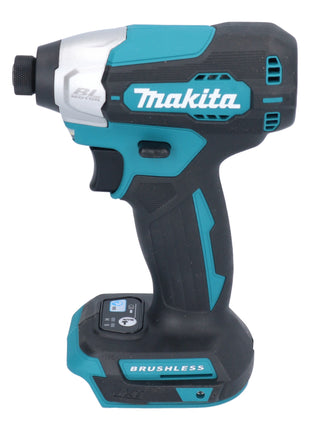 Makita DTD 157 SF1J-R Atornillador de impacto inalámbrico 18 V 140 Nm 1/4" sin escobillas + 1x batería 3,0 Ah + cargador + RHINO