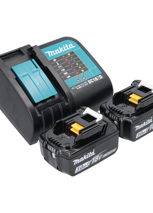 Avvitatore a impulsi a batteria Makita DTD 172 SFJ-R 18 V 180 Nm 1/4" brushless + 2x batteria ricaricabile 3,0 Ah + caricabatterie + RHINO