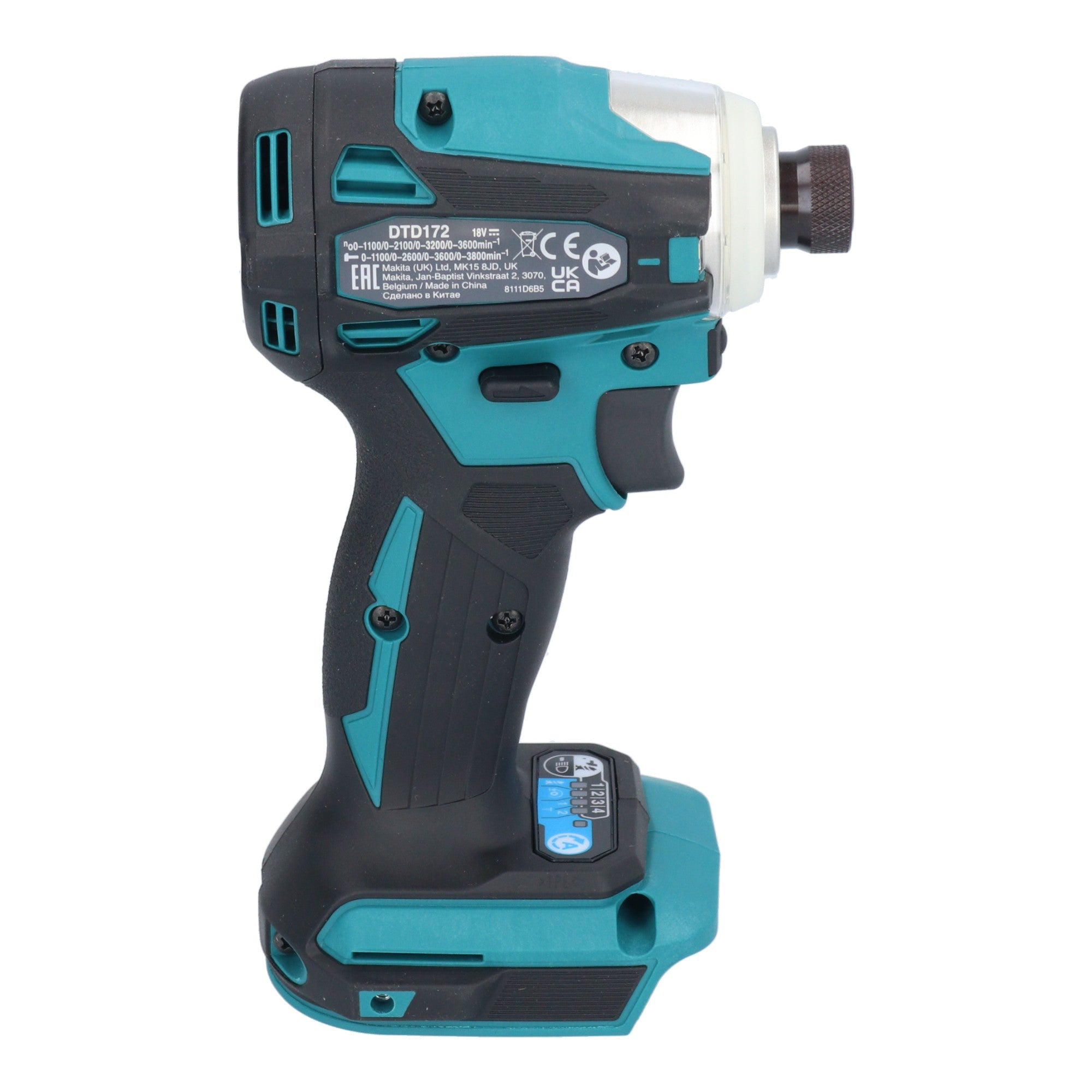 Makita DTD 172 SFJ R Akku Schlagschrauber 18 V 180 Nm 1 4 Brushless 2x Akku 3 0 Ah Ladegeraet RHINO 4 - toolbrothers