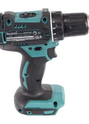 Trapano avvitatore a batteria Makita DDF 482 SF1J-R 18V 62Nm + 1x batteria ricaricabile 3,0 Ah + caricabatterie + RHINO