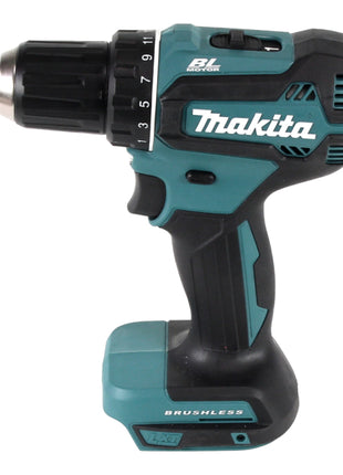 Makita DDF 485 SF1J-R taladro atornillador inalámbrico 18 V 50 Nm sin escobillas + 1x batería 3,0 Ah + cargador + RHINO