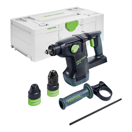 Festool KHC 18 EB-Basic cordless combihammer 18 V 2.6 J SDS-Plus Brushless ( 577447 ) + Systainer - without battery, without charger