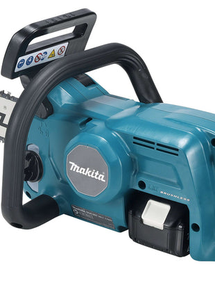 Motosierra a batería Makita DUC 357 FX3 18 V 35 cm sin escobillas + 1x batería 3,0 Ah - sin cargador