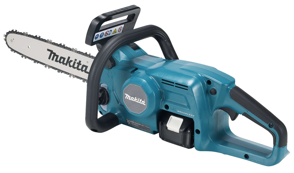 Makita DUC 357 RGX3 Akku Kettensaege 18 V 35 cm Brushless 1x Akku 6 0 Ah Ladegeraet 3 - toolbrothers