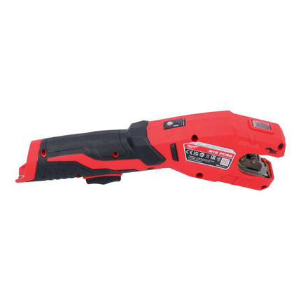 Milwaukee M12 PCSS-601C cortatubos de acero inoxidable a batería 12 V 12 - 28 mm + 1x batería 6,0 Ah + cargador + estuche
