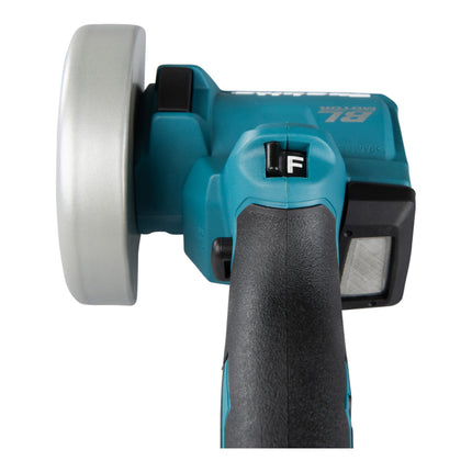 Makita DMC 300 T1 cordless angle grinder 18 V 76 mm brushless + 1x rechargeable battery 5.0 Ah - without charger