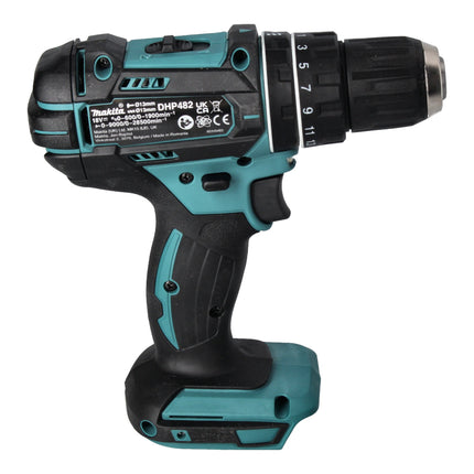 Makita DHP 482 SFJ-R trapano a percussione a batteria 18 V 62 Nm + 2x batteria ricaricabile 3,0 Ah + caricabatterie + RHINO