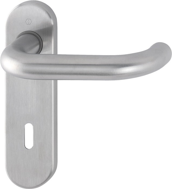 Juego de escudos cortos HOPPE Paris E138Z/353K acero inoxidable F69 ( 3000203012 )