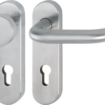 Juego de botones cortos HOPPE Paris E58/353KH/138 acero inoxidable F69 ( 3000203107 )