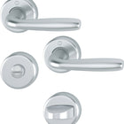 HOPPE set di rose Maribor 1766 / 17KV/17KVS Alluminio F1 ( 3000203146 )