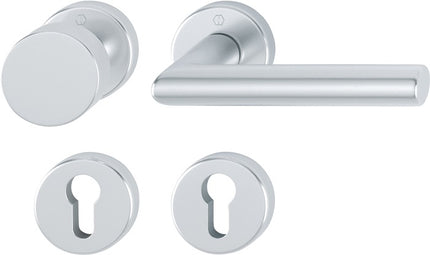 HOPPE Zestaw rozet Amsterdam 58/42KV/42KVS/1400 Aluminium F1 ( 3000203803 )