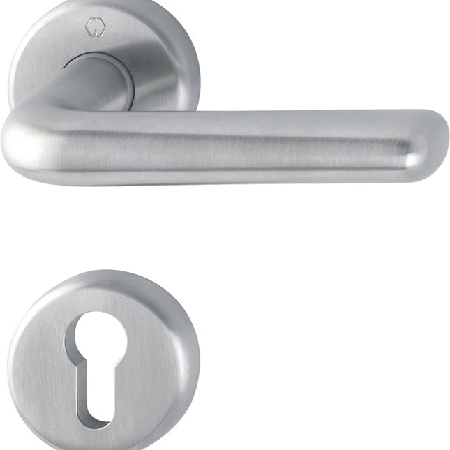 HOPPE Set di rosette Helsingborg E1730Z/17KV/17KVS Acciaio inox F69 ( 3000252533 )