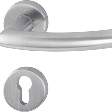 HOPPE Set di rosette Trondheim E1430Z/42KV/42KVS Acciaio inox F69 ( 3000252616 )