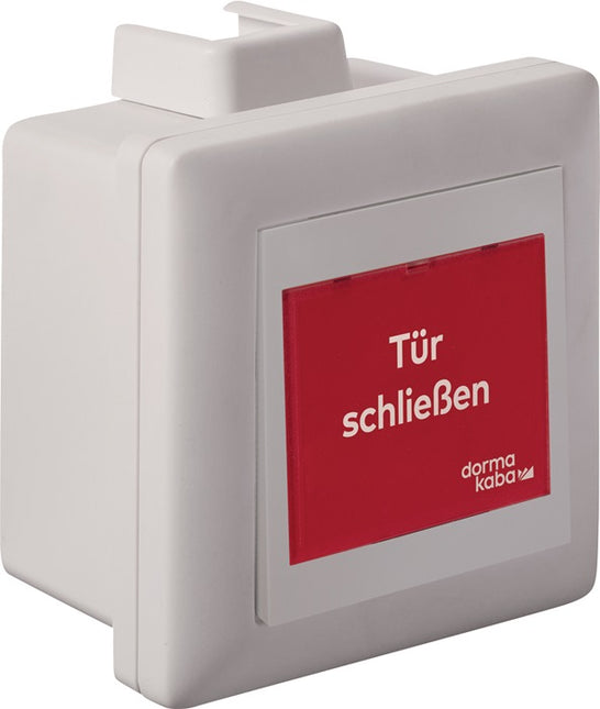 DORMAKABA Boîtier apparent pour bouton-poussoir de déclenchement manuel Système 55 blanc ( 3000253954 )