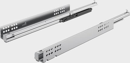 Correderas de extracción total HETTICH Quadro V6 con Silent System acero galvanizado ( 3000271478 )