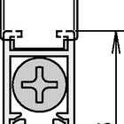 Guarnizione per porta ATHMER a doppia guarnizione(R) M-12/35 1-392 su 1 lato lunghezza 708 mm ( 3327023064 )