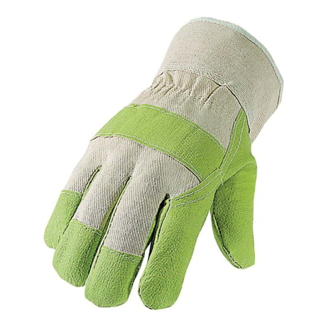 Guantes de piel sintética ASATEX talla 10.5 color verde/natural ( 4000371000 )