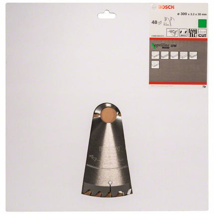 BOSCH Piła tarczowa Optiline Wood Ø zewnętrzna 300 mm Liczba zębów 48 UW ( 4000815446 )
