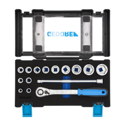 GEDORE socket spanner set 19 DMU-20 15-piece 1/2 ″ ( 4000820533 )