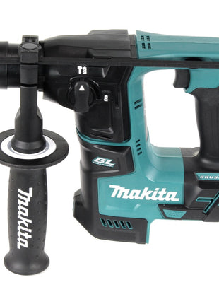 Makita DHR 171 RFJ 18 V 2-stufig Brushless Akku Bohrhammer SDS Plus + 2x Akku 3,0Ah + Ladegerät + 5 tlg. Hartmetall Bohrer Set + Makpac - Toolbrothers