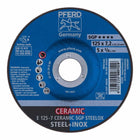 PFERD CERAMIC SGP STEELOX grinding disc D125xS7mm ( 4000843237 )