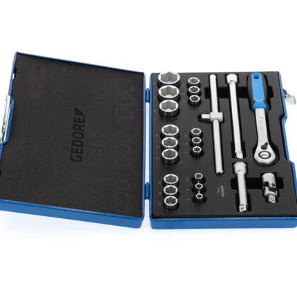 Set di chiavi a bussola GEDORE 19 EMU-20 23 pezzi 1/2 ″ ( 4000880494 )