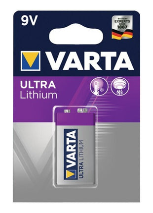 VARTA Battery ULTRA Lithium 9 V 6LP3146 1150 mAh ( 4000901769 )