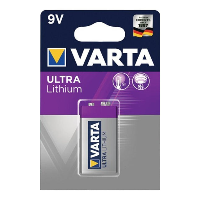 VARTA Batería ULTRA Litio 9 V 6LP3146 1150 mAh ( 4000901769 )