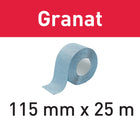 Festool Granat Abrasives roll 115x25m P220 GR (201110)