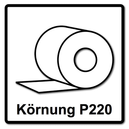 Festool Granat Abrasives roll 115x25m P220 GR (201110)