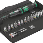 WERA Drehmomentschlüsselset Bicycle Set Torque 1 16-teilig 2,5 - 25 Nm 1/4 ″ ( 8000544748 )