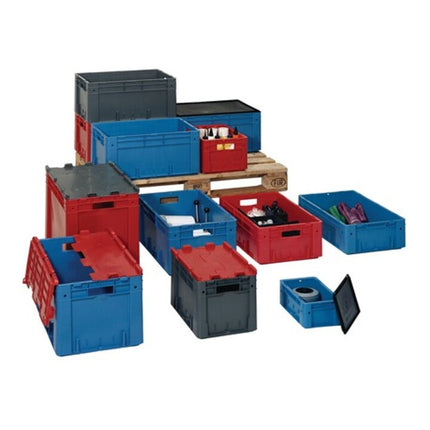 LA-KA-PE Contenitore da trasporto impilabile L600xL400xH420mm ( 9000446040 )