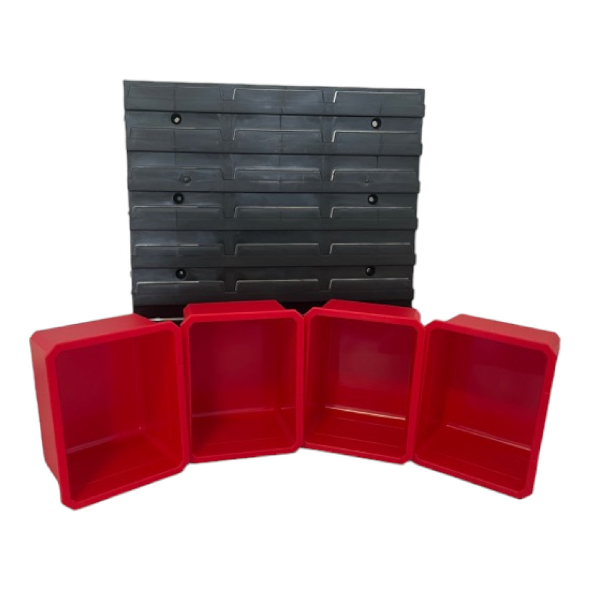 Qbrick System Container Set Nr 1 Werkstattwand 39 x 35 cm mit 4 Behaeltern fuer System ONE und System TWO Koffer 1 - toolbrothers