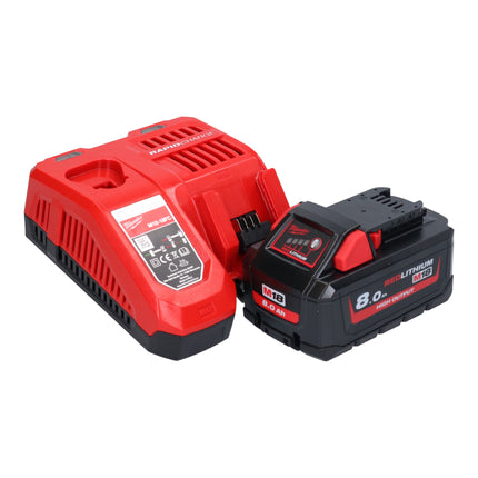 Batidora de batería Milwaukee M18 FPM-801X 18 V 20 l sin escobillas + 1x batería 8,0 Ah + cargador + caja HD