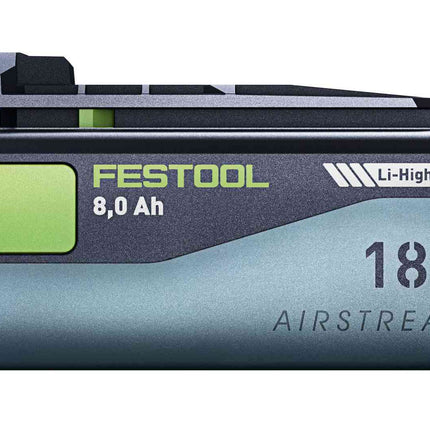 Festoo BP 18 Li 8.0 HP-ASI l Batería HighPower 18 V 8.0 Ah ( 577323 ) 8000 mAh Li-ion con indicador de nivel de carga
