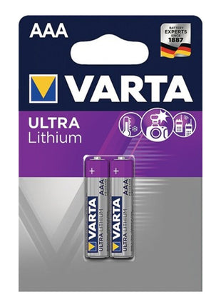 VARTA Batteria ULTRA al litio 1,5 V AAA Micro 1100 mAh ( 4000901770 )