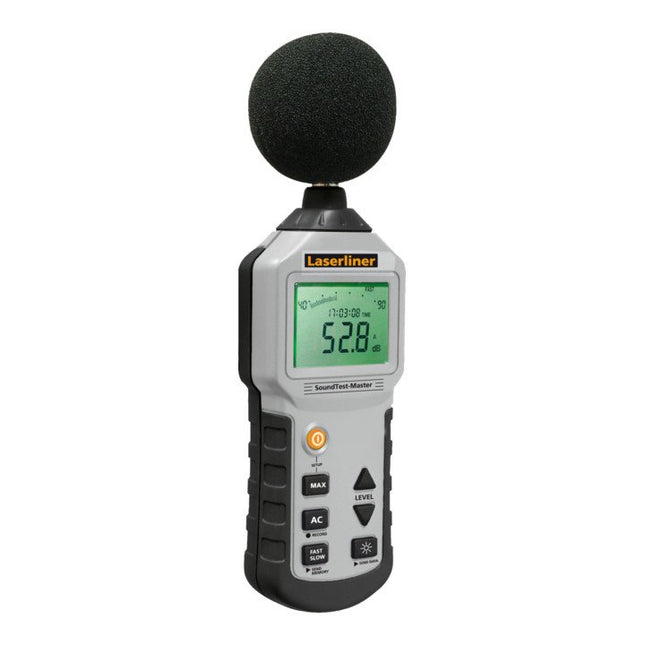Medidor de nivel de ruido LASERLINER SoundTest Master con memoria a largo plazo integrada ( 4000370313 )