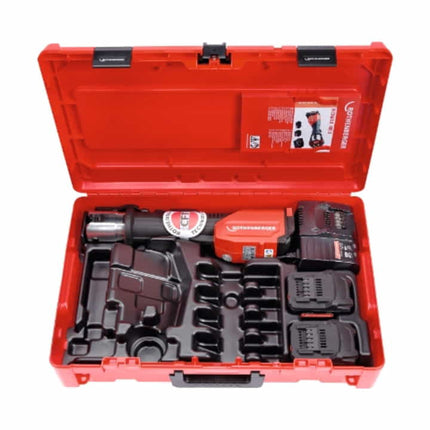 ROTHENBERGER ROMAX 4000 Basic Set CAS 32 - 34 kN 12 - 110 mm,4 + 2 Ah ( 8000739666 ) máquina de prensar sin cable