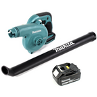 Makita DUB 183 T1 18 V Akku Gebläse + 1x BL 1850 B 5,0 Ah Akku - ohne Ladegerät - Toolbrothers