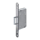 Cerradura de embutir para puerta corredera BKS 0393 acero plata redondeada ( 3000250778 )