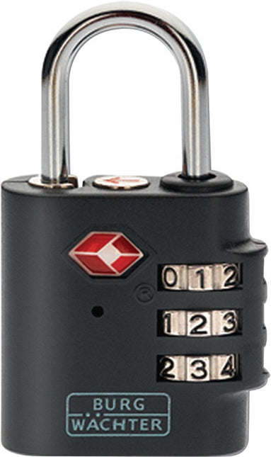 BURG-WÄCHTER Cadenas à combinaison TSA 77 largeur du corps de verrou 30 mm ( 3000253288 )