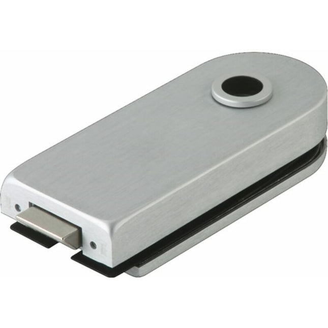 Serrure de porte en verre STUDIO Rondo DORMA-GLAS métal léger argent anodisé ( 3000254469 )