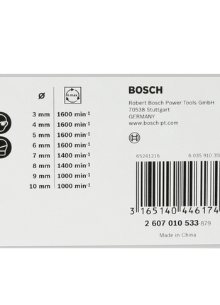 Bosch Holzbohrer Set 8 tlg. 3 - 10 mm ( 2607010533 ) - Toolbrothers