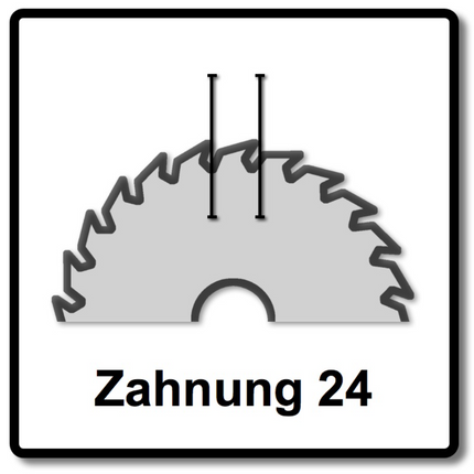 Bosch Kreissägeblatt Expert for Wood 160 x 20 x 2,2 mm 24 Zähne ( 2608644016 ) - Toolbrothers