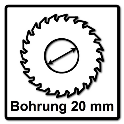 Bosch Kreissägeblatt Expert for Wood 160 x 20 x 2,2 mm 24 Zähne ( 2608644016 ) - Toolbrothers