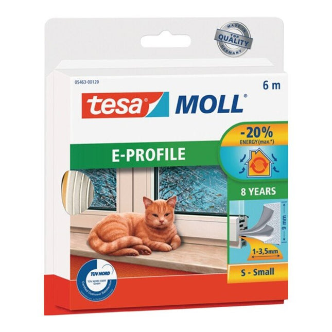 TESA ventana/puerta molle tesamoll(R) 5463 W9mmxH4mmxL6m ( 3000265161 )